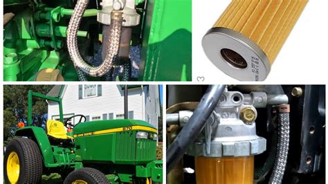 john deere fuel filter location